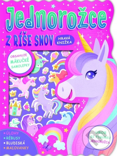 Jednorožce z ríše snov - Hravá knižka - Daniela Massironi (ilustrátor) - kniha z kategorie Omalovánky