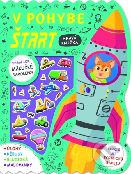 V pohybe ŠTART - Hravá knižka - Gabriele Tafuni (ilustrátor) - kniha z kategorie Naučné knihy