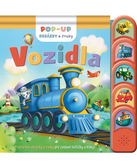 Vozidla (POP-UP obrázky a zvuky) REBO