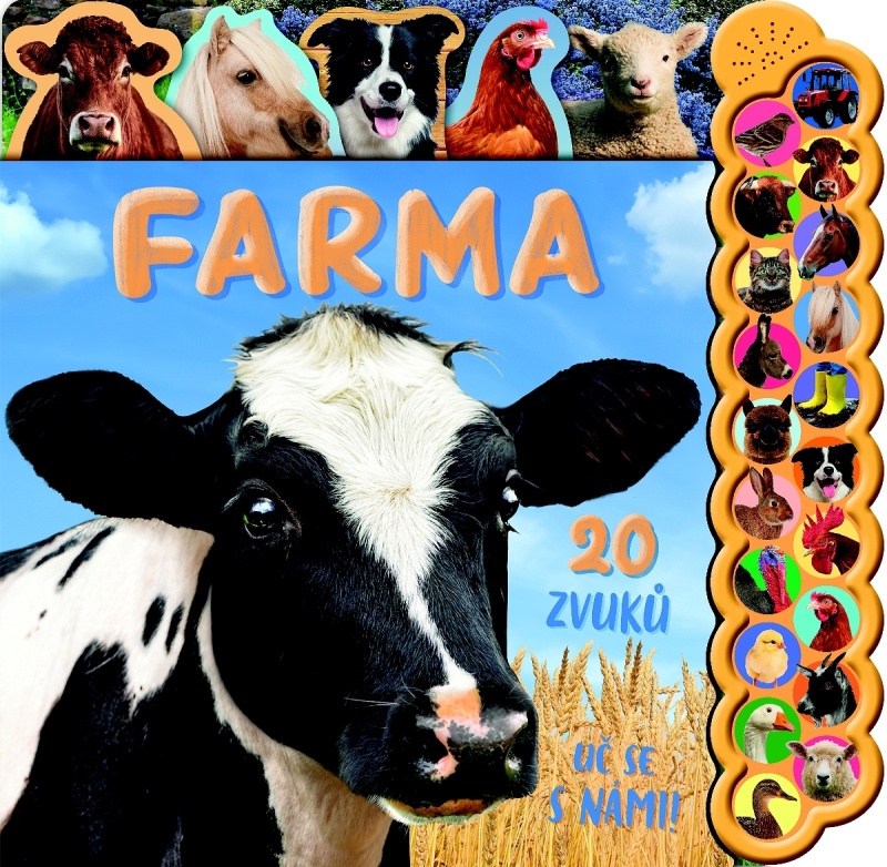Farma - 20 zvuků / uč se s námi! - kniha z kategorie Naučné knihy
