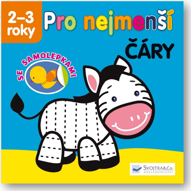 Pro nejmenší – Čáry se samolepkami