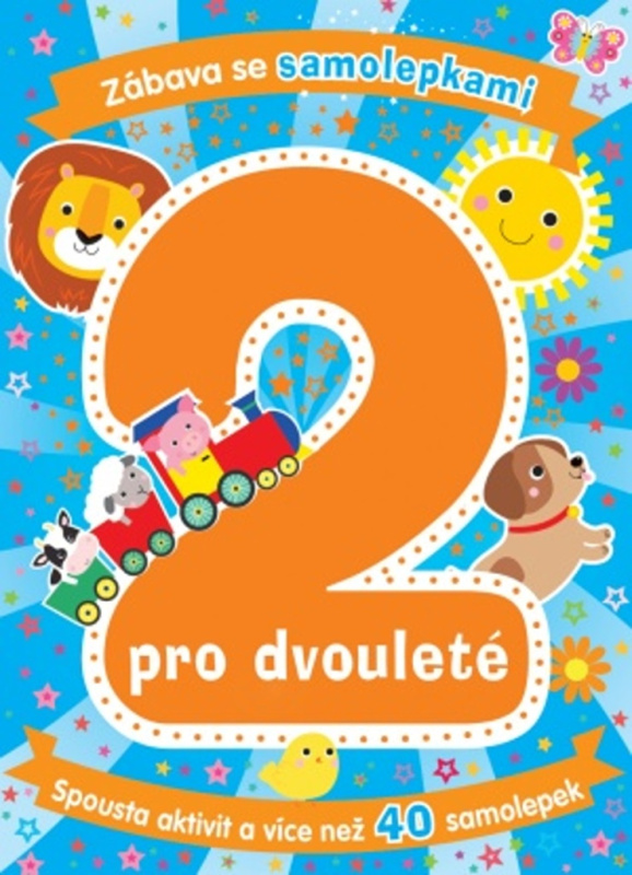 Zábava se samolepkami pro dvouleté - Svojtka & Co.
