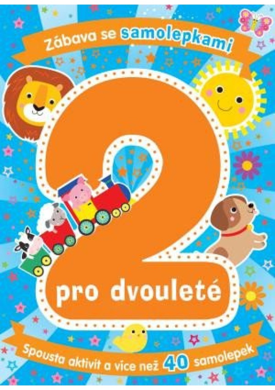 Zábava se samolepkami pro dvouleté - Svojtka & Co.