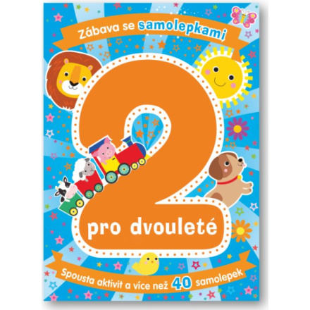 Zábava se samolepkami pro dvouleté - Svojtka & Co.
