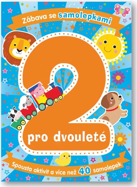 Zábava se samolepkami pro dvouleté - Svojtka & Co.