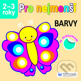 Pro nejmenší - Barvy se samolepkami