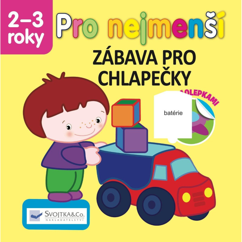 Zábava pro chlapečky 2-3 roky