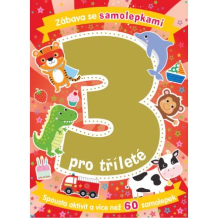 Svojtka & Co. Zábava se samolepkami pro tříleté