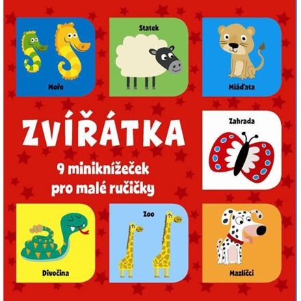 Zvířátka - 9 miniknížeček pro malé ručičky