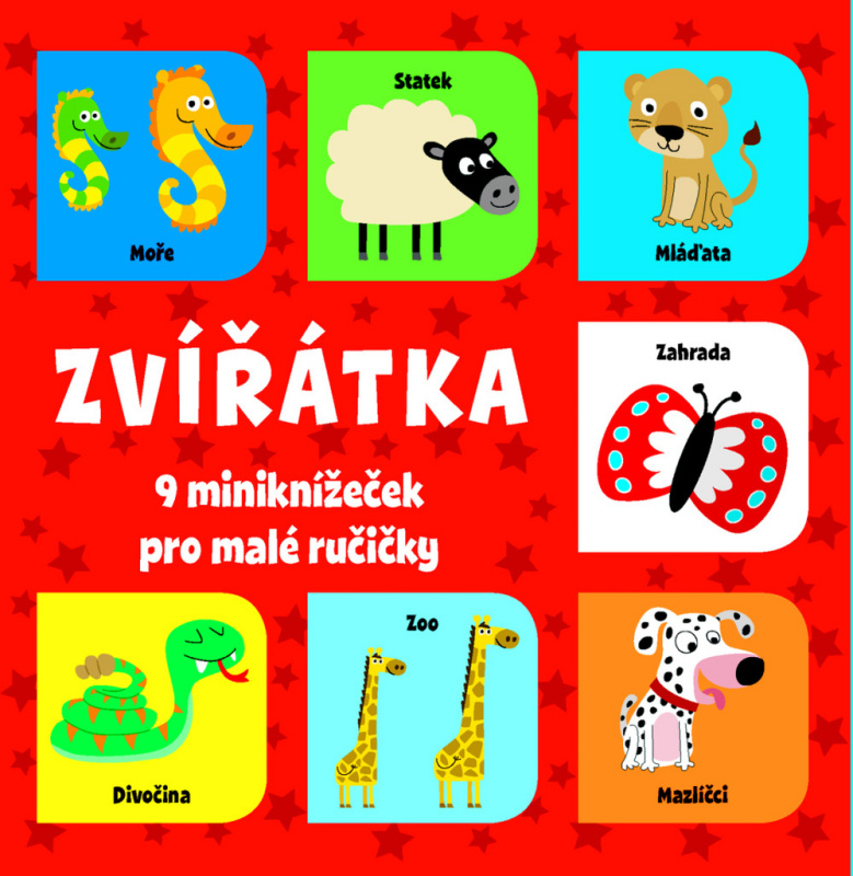 Zvířátka - 9 miniknížeček pro malé ručičky