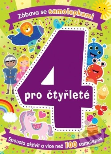 Zábava se samolepkami pro čtyřleté
