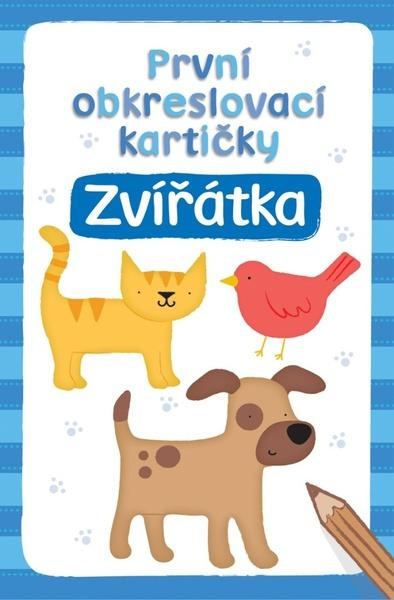 První obkreslovací kartičky - Zvířátka