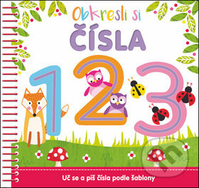 Obkresli si: Čísla (Uč se a kresli čísla podle předlohy) - kniha z kategorie Úkoly pro děti