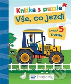 Svojtka & Co. Knížka s puzzle: Vše, co jezdí