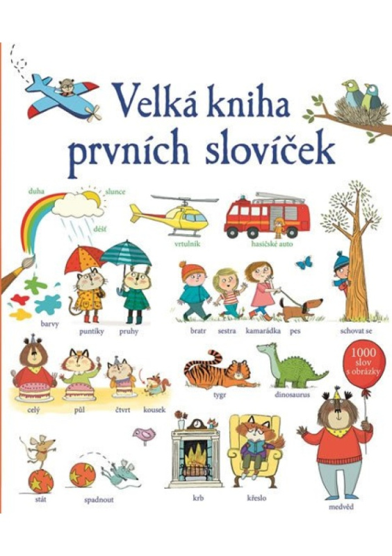 Velká kniha prvních slovíček - Mairi Mackinnon, Kate Hindleyová