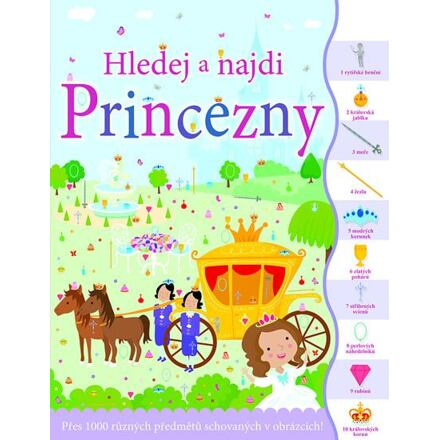 Hledej a najdi - Princezny - Susie Linn