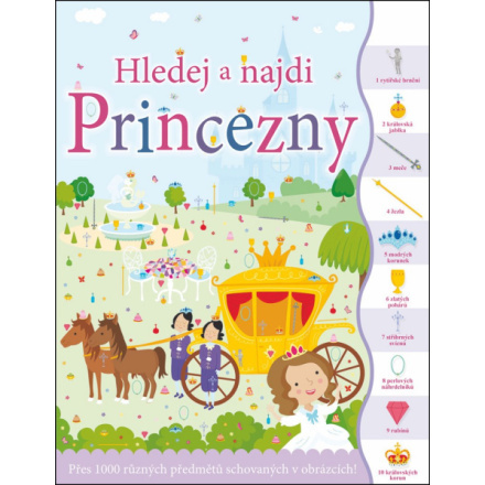 Hledej a najdi - Princezny - Susie Linn