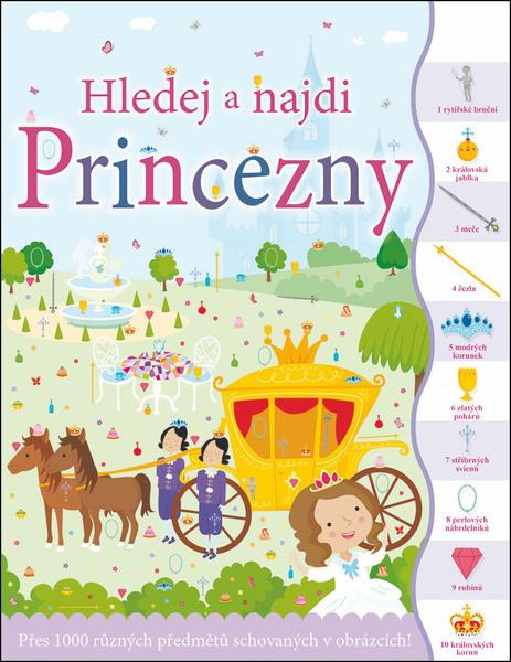 Hledej a najdi - Princezny - Susie Linn