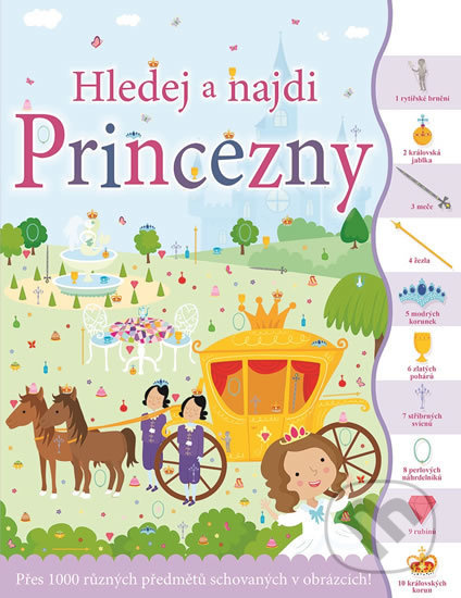 Hledej a najdi - Princezny - Susie Linn