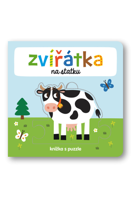 Svojtka & Co. Knížka s puzzle: Zvířátka na statku
