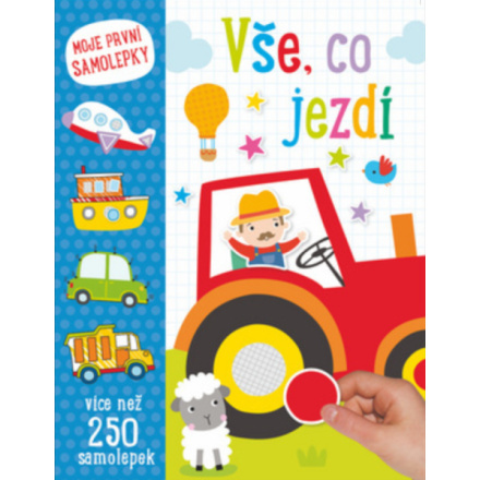 Svojtka & Co. Moje první samolepky - Vše, co jezdí