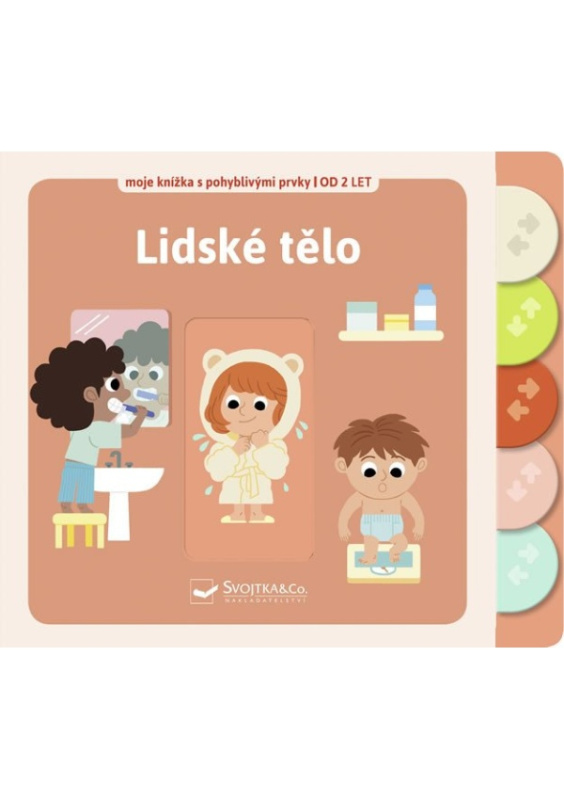 Lidské tělo - Moje knížka s pohyblivými prvky - Ilaria Falorsi - kniha z kategorie Pro děti