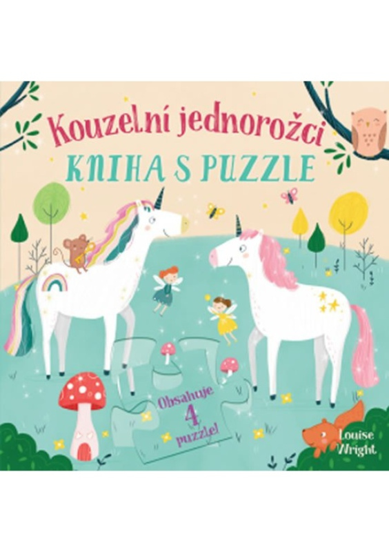 Svojtka & Co. Kniha s puzzle: Kouzelní jednorožci