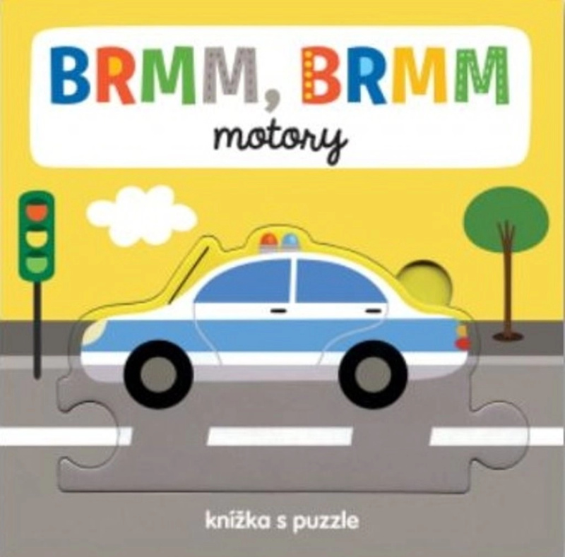 Brmm, Brmm motory - Knížka s puzzle - Beatrice Tinarelli