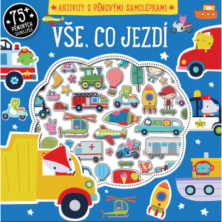 Vše, co jezdí - Aktivity s pěnovými samolepkami