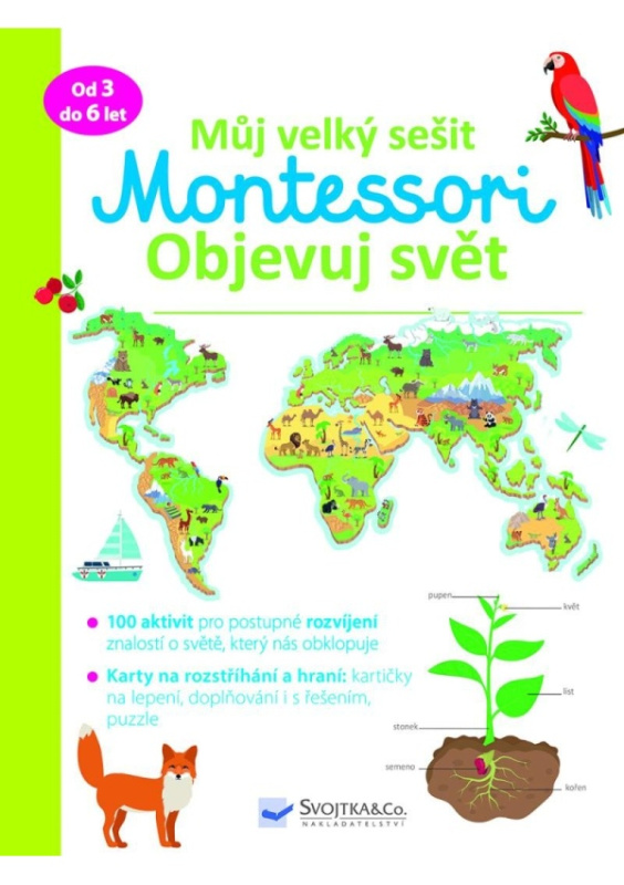 Můj velký sešit Montessori objevuj svět - Christelle Guyot