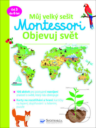 Můj velký sešit Montessori objevuj svět - Christelle Guyot