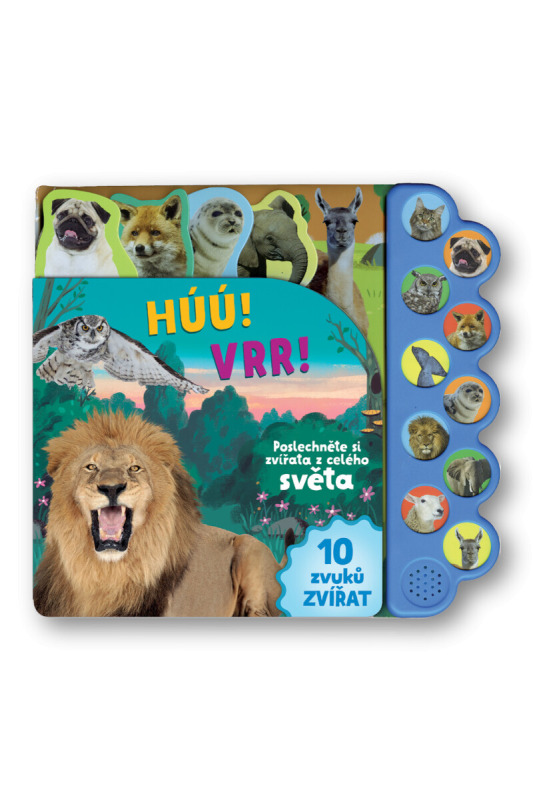 Húú! Vrr! Poslechněte si zvířata z celého světa