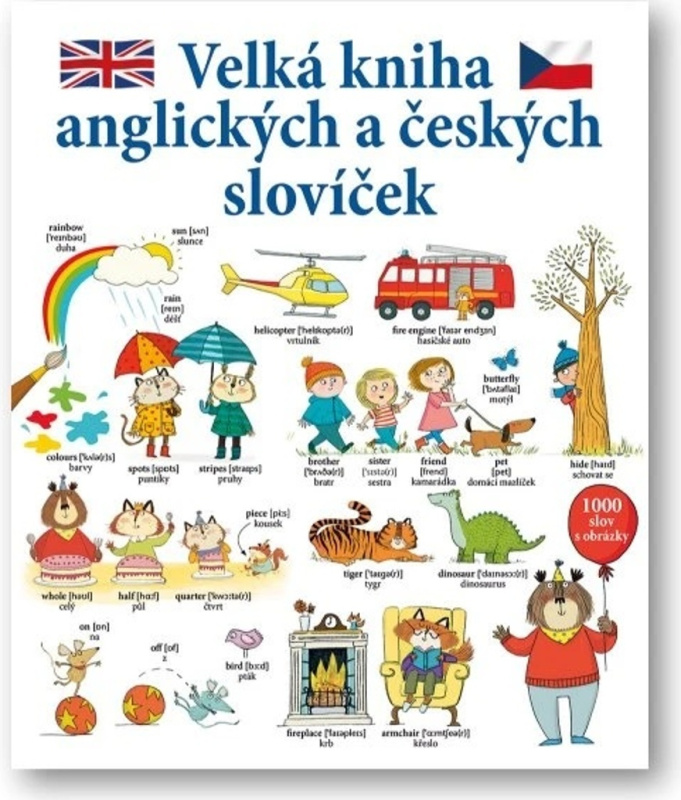 Velká kniha anglických a českých slovíček - Mairi Mackinnon