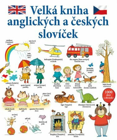 Velká kniha anglických a českých slovíček - Mairi Mackinnon