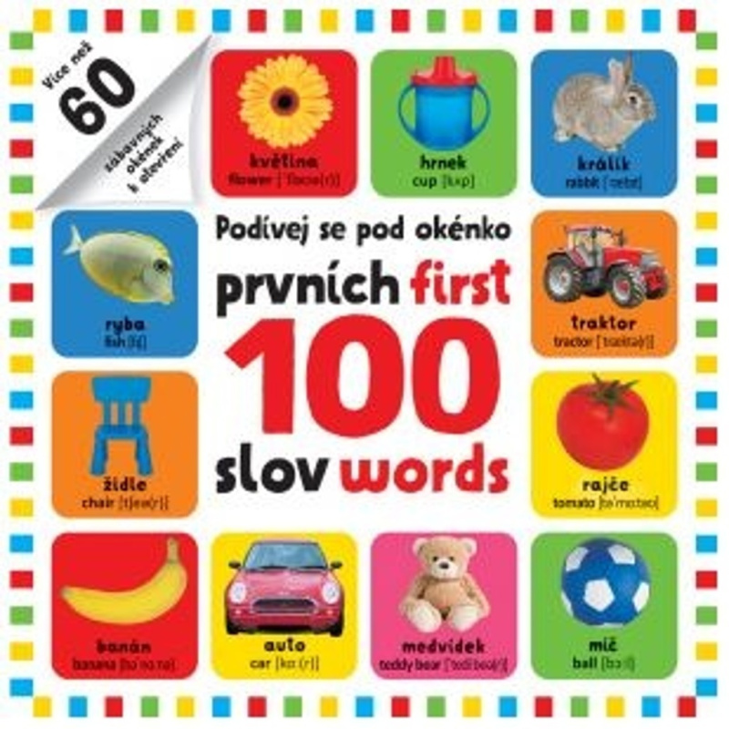 Podívej se pod okénko - prvních 100 slov - first 100 words - kol.