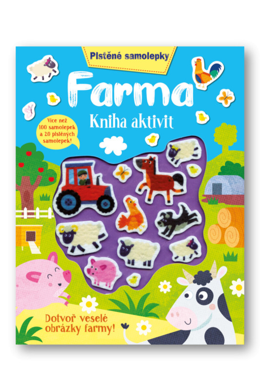 Plstěné samolepky - Farma - kniha aktivit Svojtka & Co. s. r. o.
