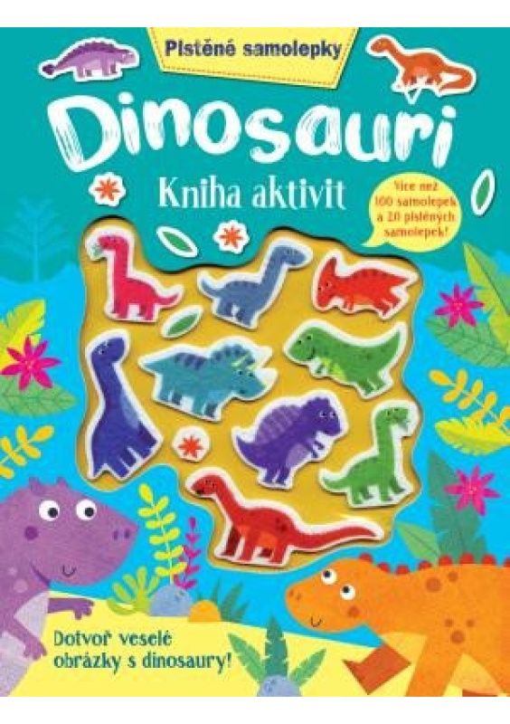 Plstěné samolepky - Dinosauři