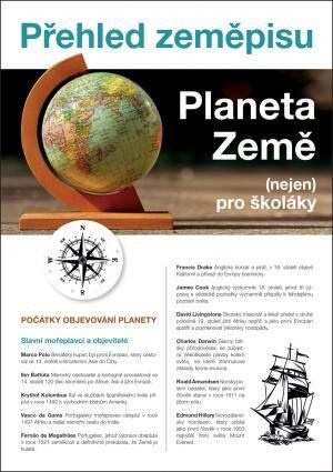 Planeta Země - Přehled zeměpisu (nejen) pro školáky - Martin Kolář