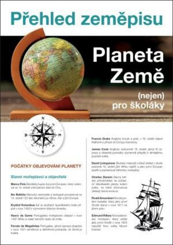 Planeta Země - Přehled zeměpisu (nejen) pro školáky - Martin Kolář
