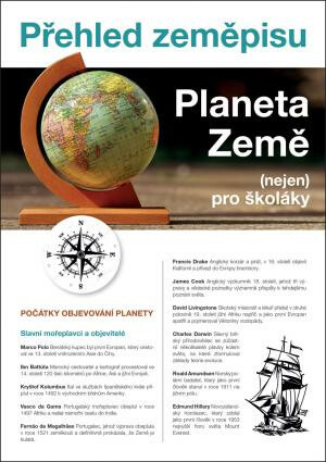 Planeta Země - Přehled zeměpisu (nejen) pro školáky - Martin Kolář