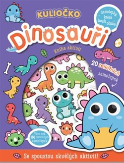 Kuliočko - Dinosauři 20 reliéfních samolepek - Connie Isaacs