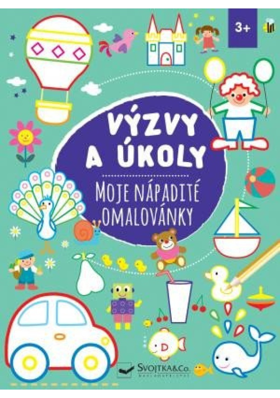 Výzvy a úkoly - Moje nápadité omalovánky - kol.