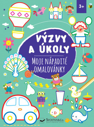 Výzvy a úkoly - Moje nápadité omalovánky - kol.
