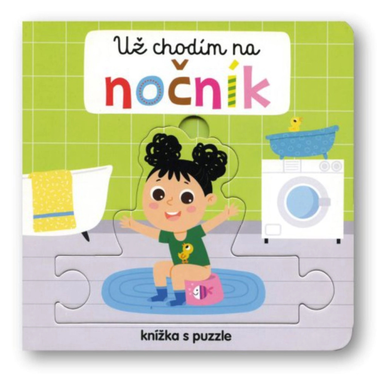 Už chodím na nočník - Knížka s puzzle