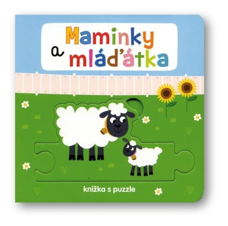 Maminky a mláďátka - Knížka s puzzle