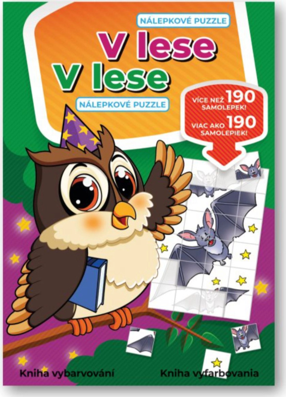 Svojtka & Co. Nálepkové puzzle V lese