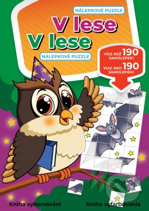 Svojtka & Co. Nálepkové puzzle V lese