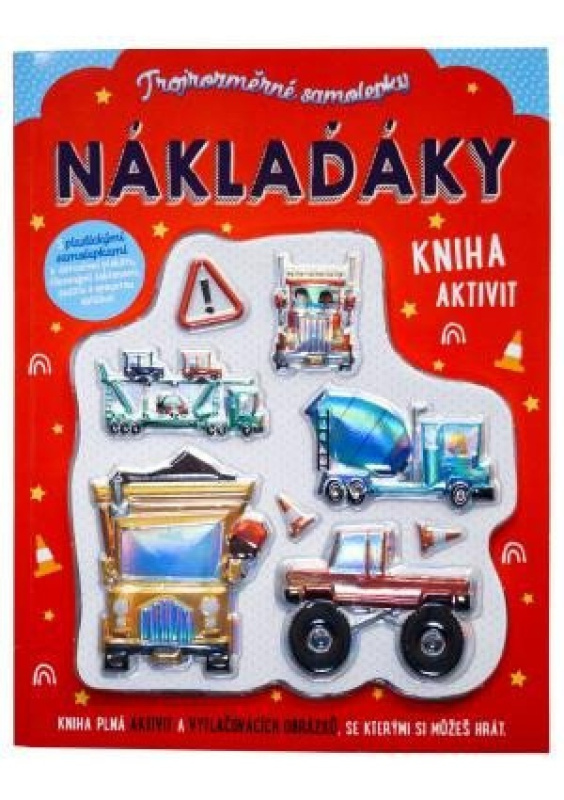 Svojtka & Co. Trojrozměrné samolepky Náklaďáky