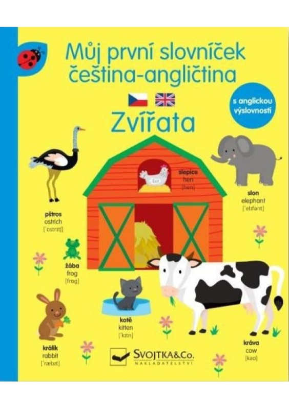 Můj první slovníček čeština - angličtina - Zvířata