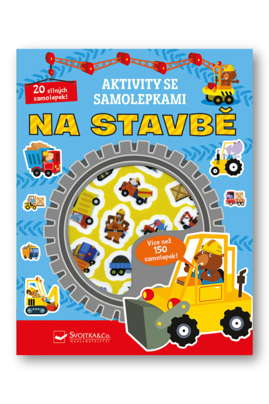 Svojtka & Co. Aktivity se samolepkami - Na stavbě